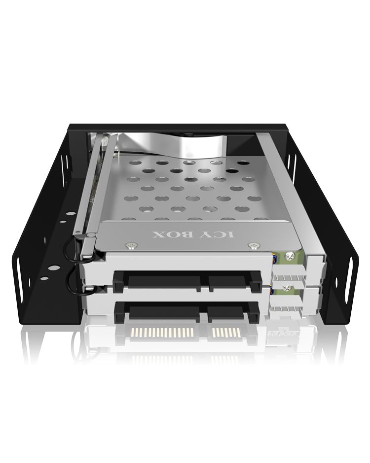 Raidsonic IB-2227STS Mobile rack for 2x HDD/SSD for 1x 3,5