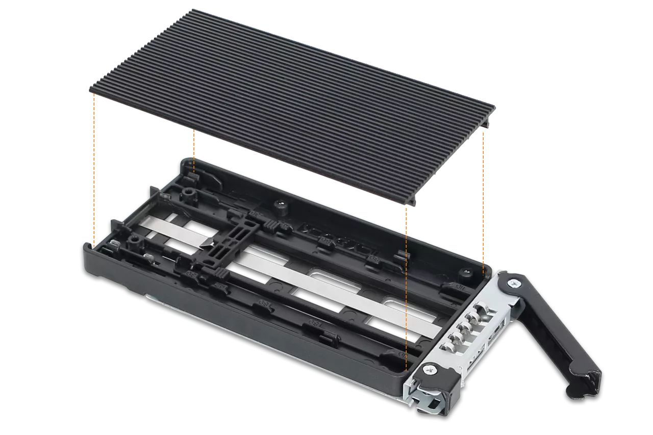 IcyDock MB834TP-B ToughArmor MB833 / MB834 Series Removable M.2 SSD Tray