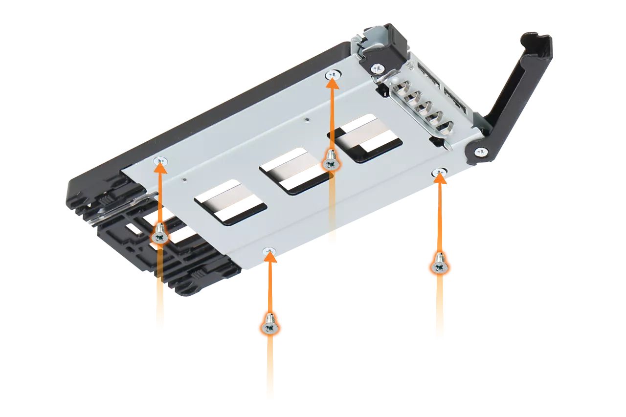 IcyDock MB834TP-B ToughArmor MB833 / MB834 Series Removable M.2 SSD Tray
