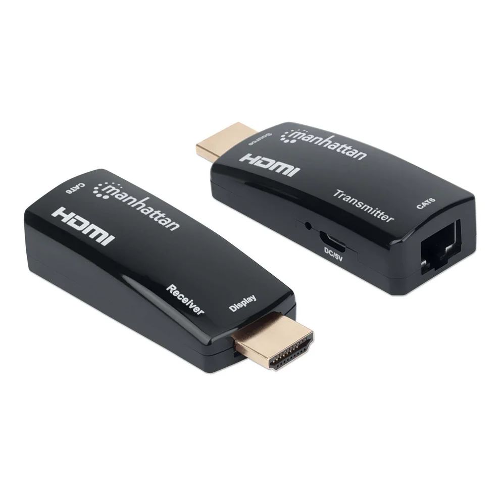 Manhattan 1080p Compact HDMI over Ethernet Extender Kit