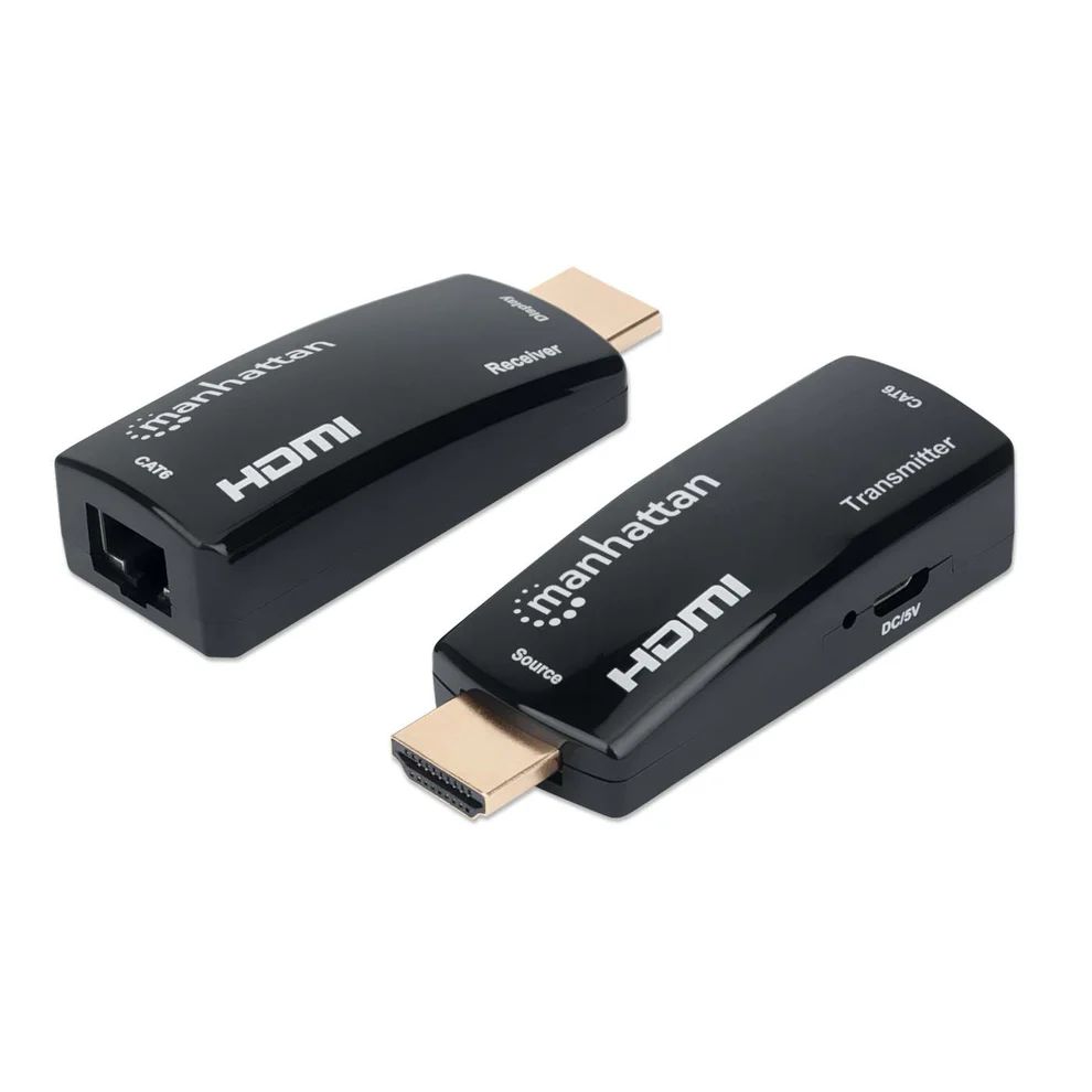 Manhattan 1080p Compact HDMI over Ethernet Extender Kit