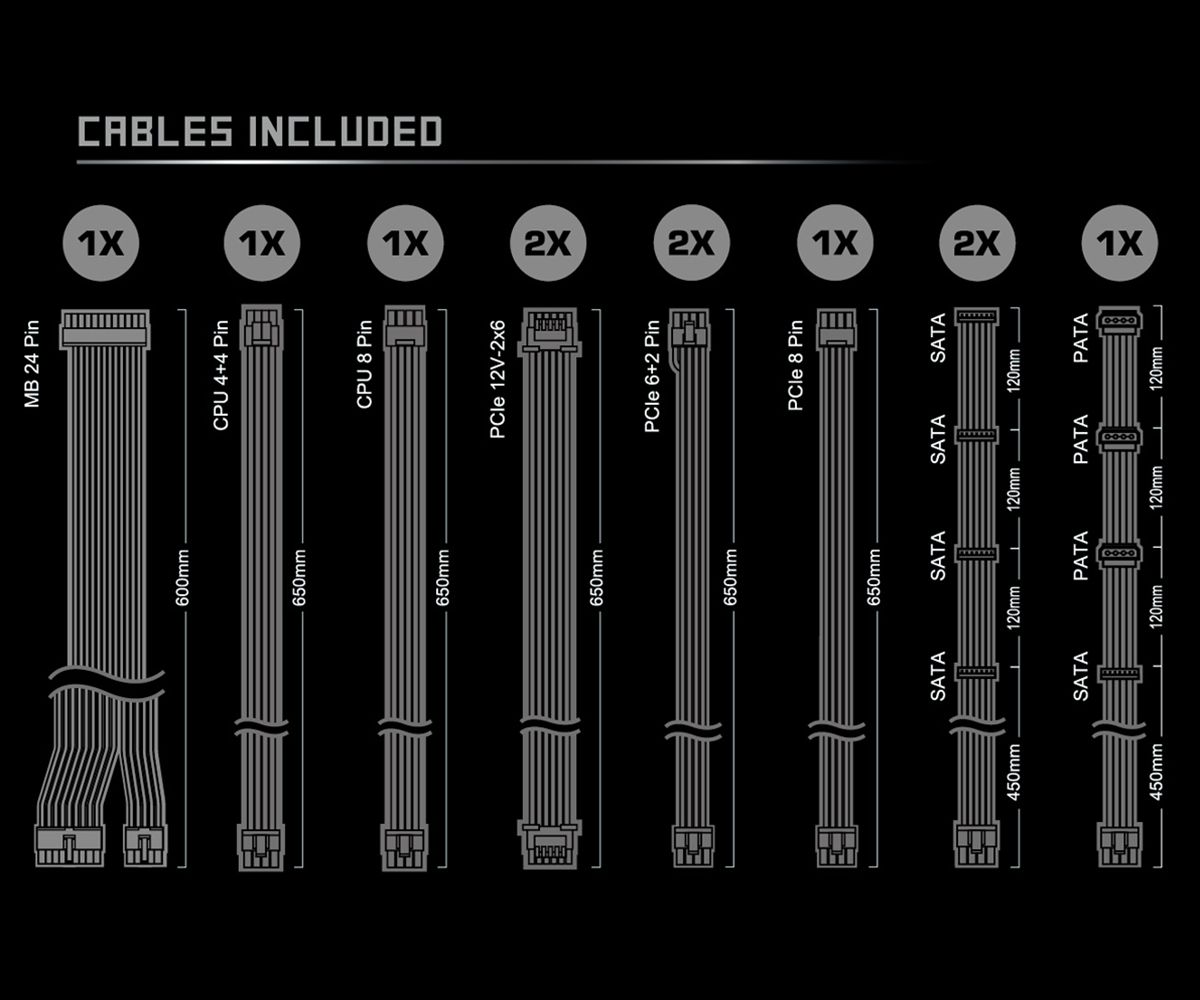 ASRock 1200W 80+ Gold Steel Legend SL-1200G