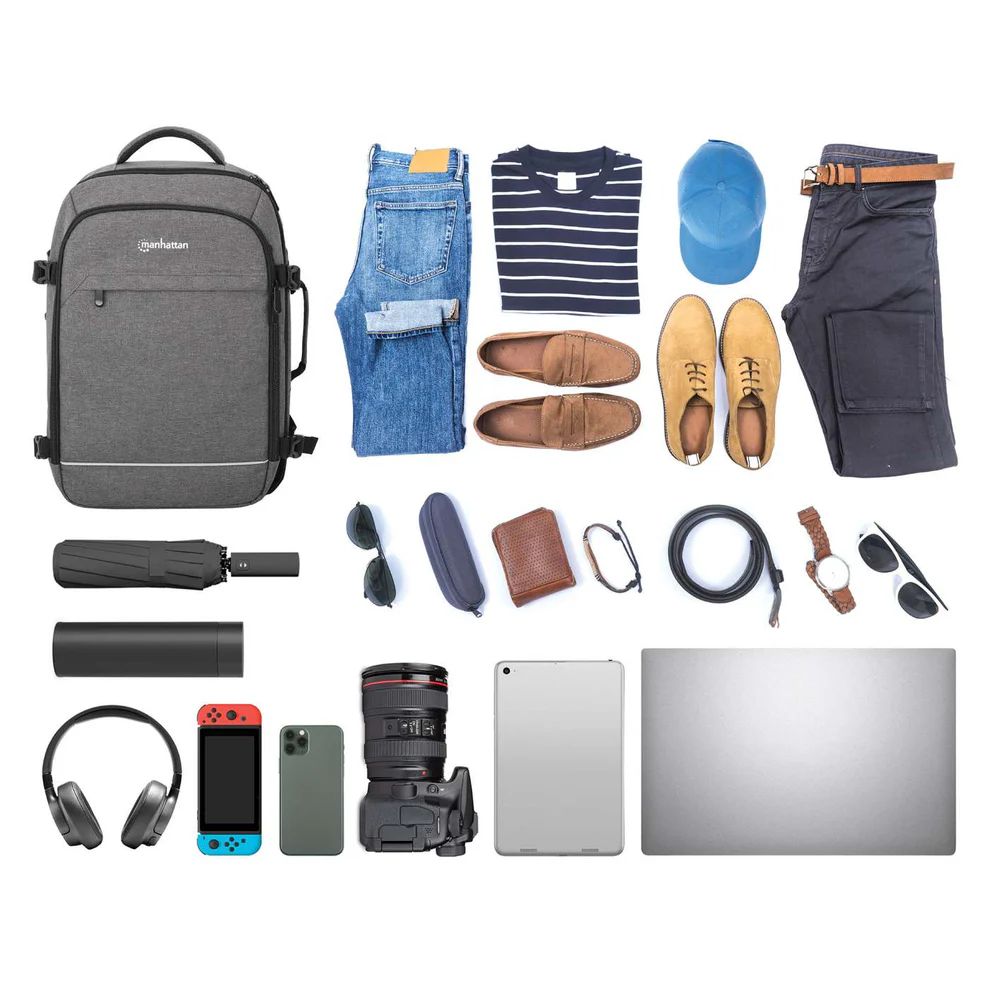 Manhattan Rome Laptop Travel Backpack 17,3