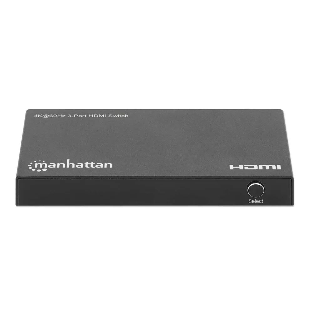 Manhattan 4K 60Hz 3-Port HDMI Switch