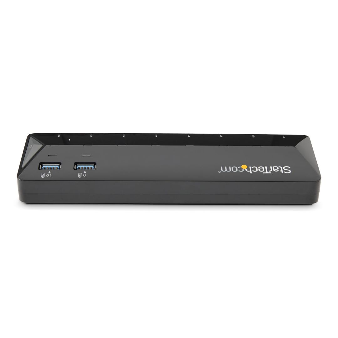 Startech 10-portos USB3.0 HUB Black
