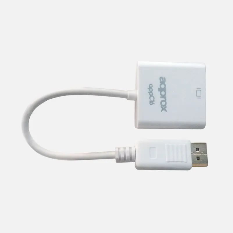Approx APPC16 Display to HDMI Adapter White