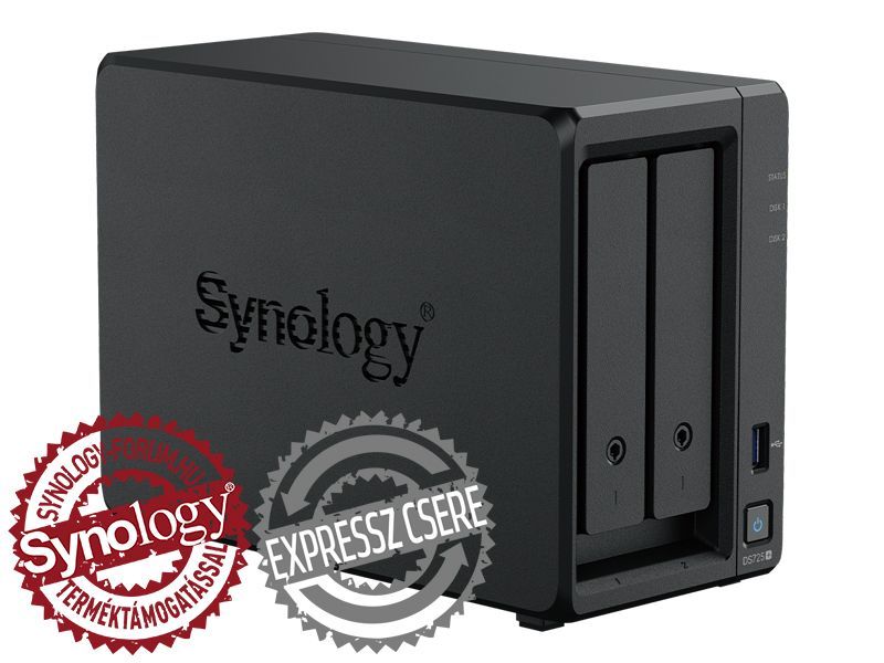 Synology NAS DS725+ (20GB) (2xHDD + 2xM.2 SSD)