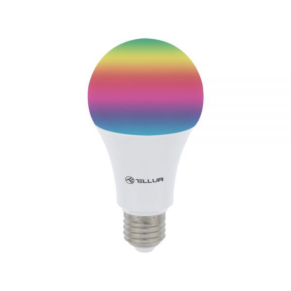 Tellur WiFi Bulb E27 10W White/RGB Dimmable
