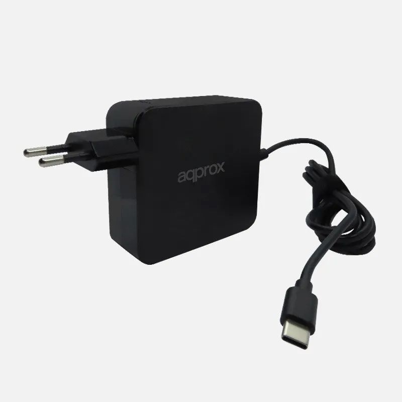 Approx Univerzális USB Type-C Notebook adapter 90W Black