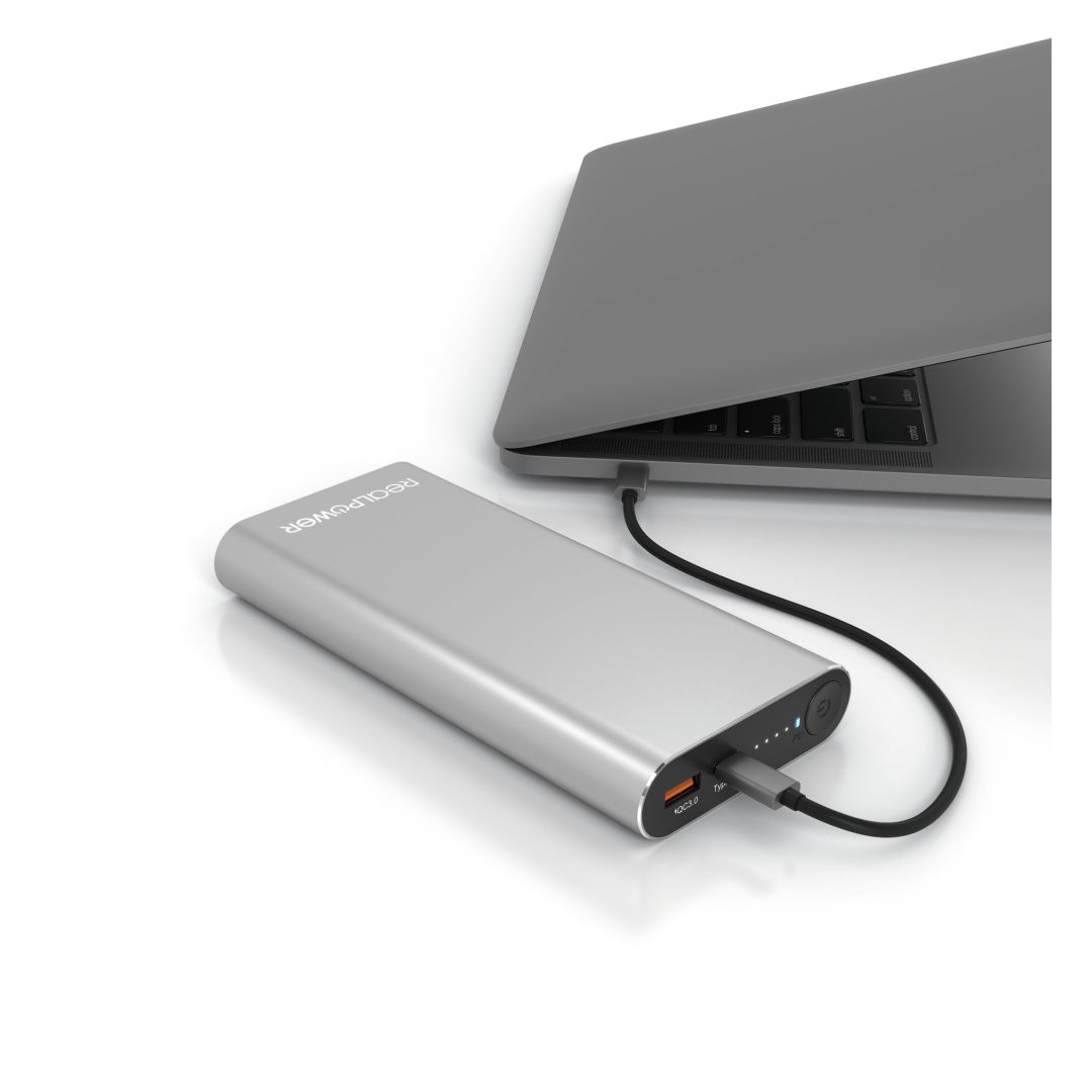 Realpower PB-20000PD Pro 20000mAh PowerBank Silver