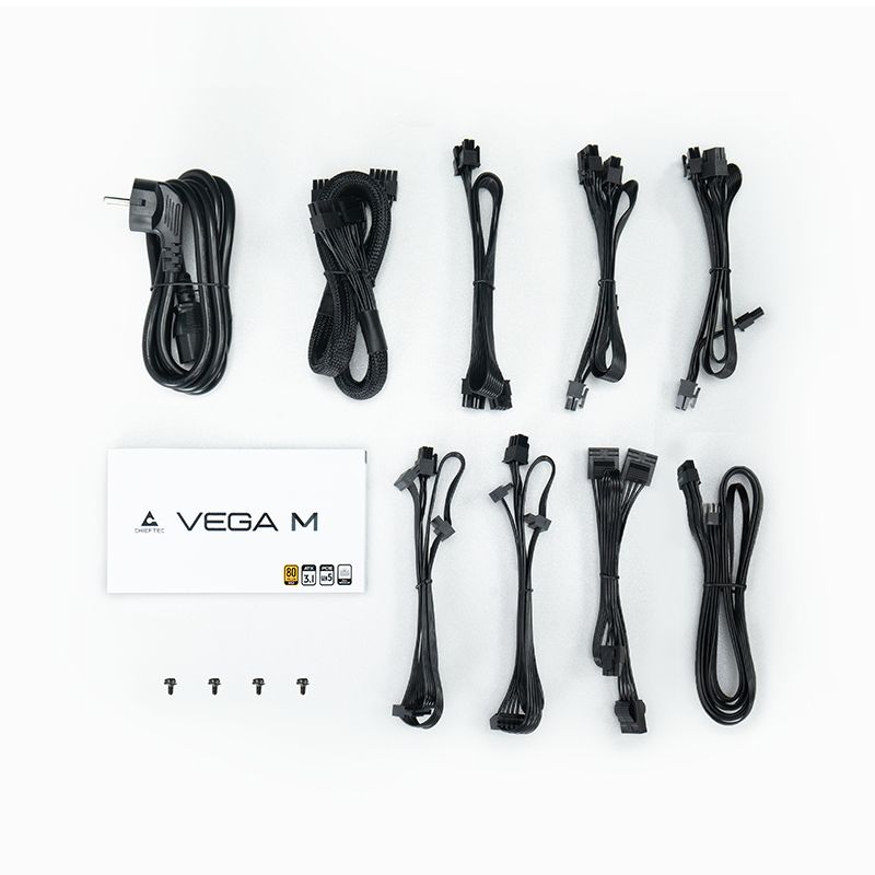 Chieftec 1000W 80+ Gold Vega M Black