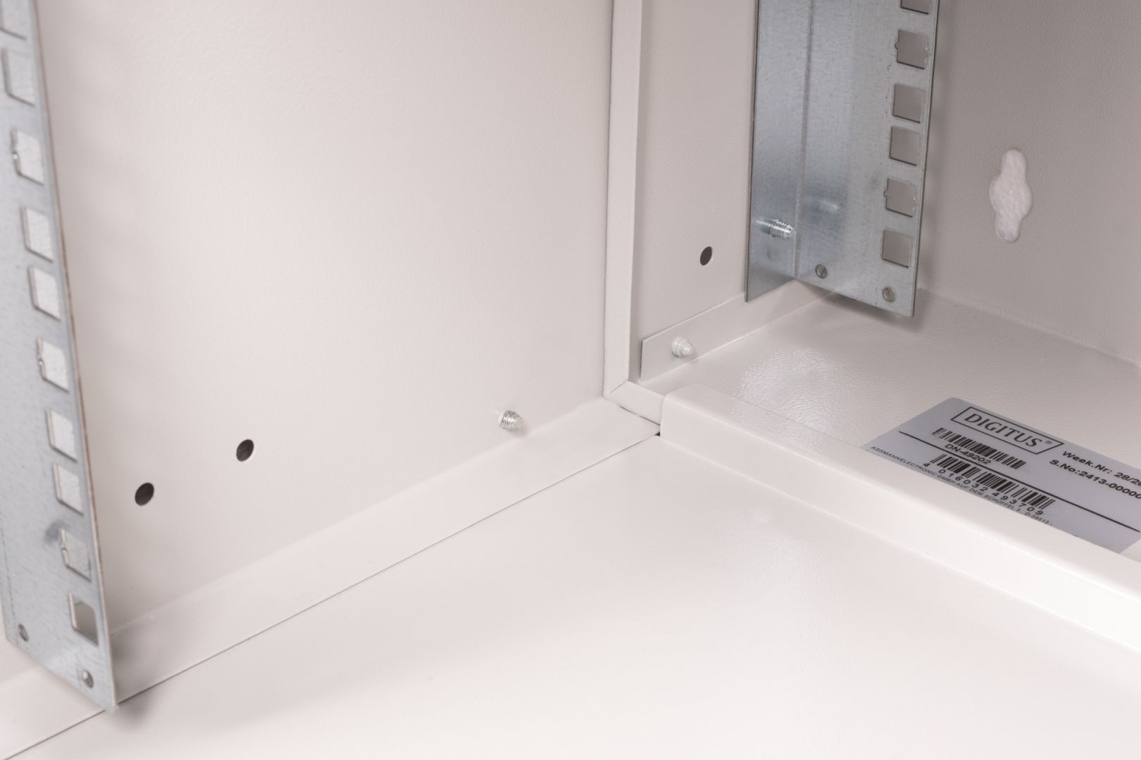 Digitus DN-49202 Falra szerelhető Rackszekrény Grey