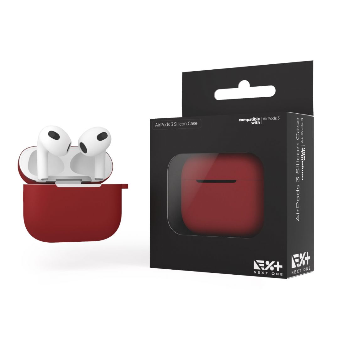 Next One Silicone Case for AirPods 3 Red