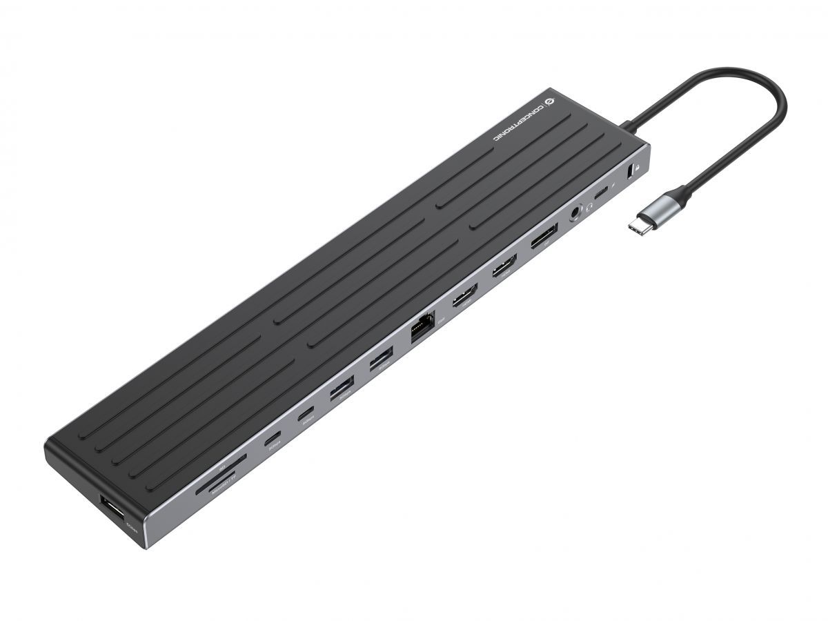 Conceptronic  DONN32B 14-in-1 USB 3.2 Gen 1 Docking Station