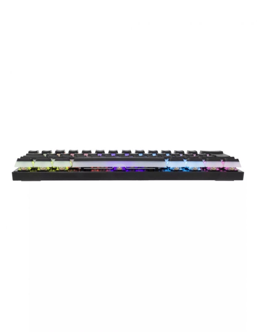 White Shark GK-2202B Ashiko Red Switches Mechanical 60% Gaming Keyboard Black US