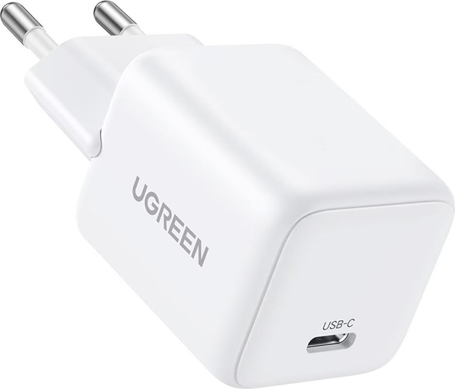 UGREEN X513 30W GAN 1X USB-C Mains Charger+1M USB-C Cable White