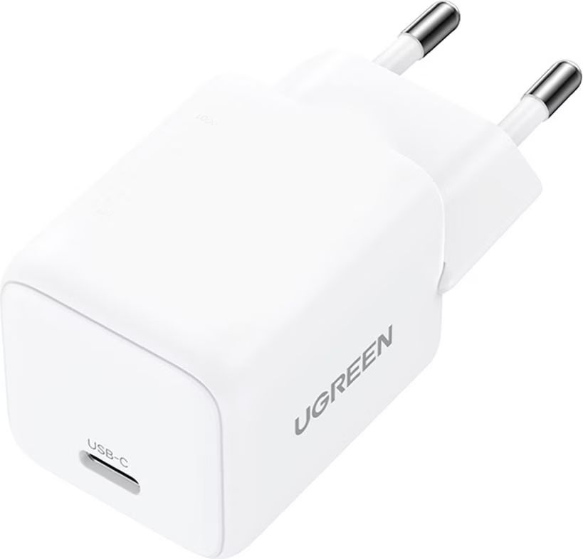 UGREEN X513 30W GAN 1X USB-C Mains Charger+1M USB-C Cable White