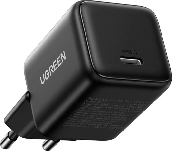 UGREEN X513 30W GaN Mains Charger 1x USB-C Black