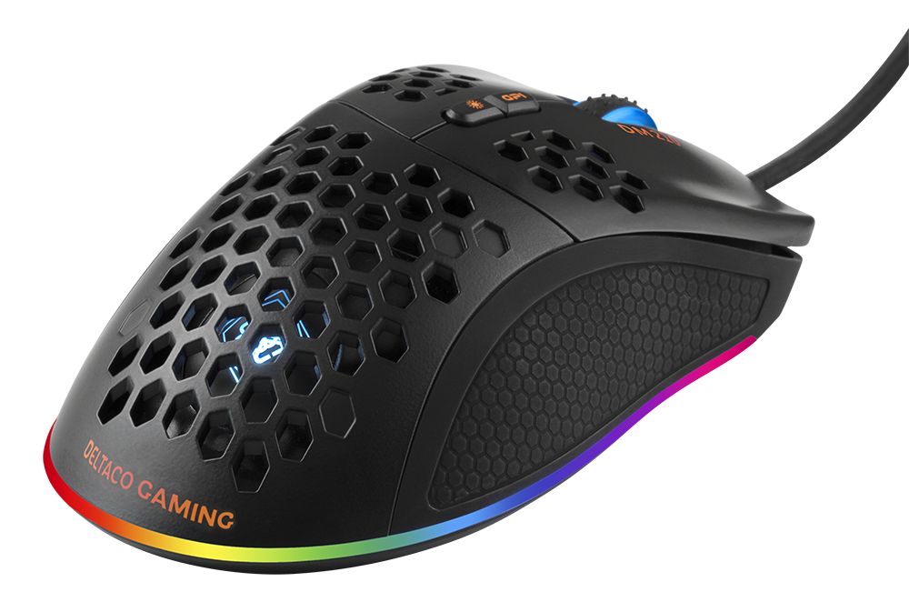 Deltaco GAM-108 DM210 Ultra Light gaming mouse Black