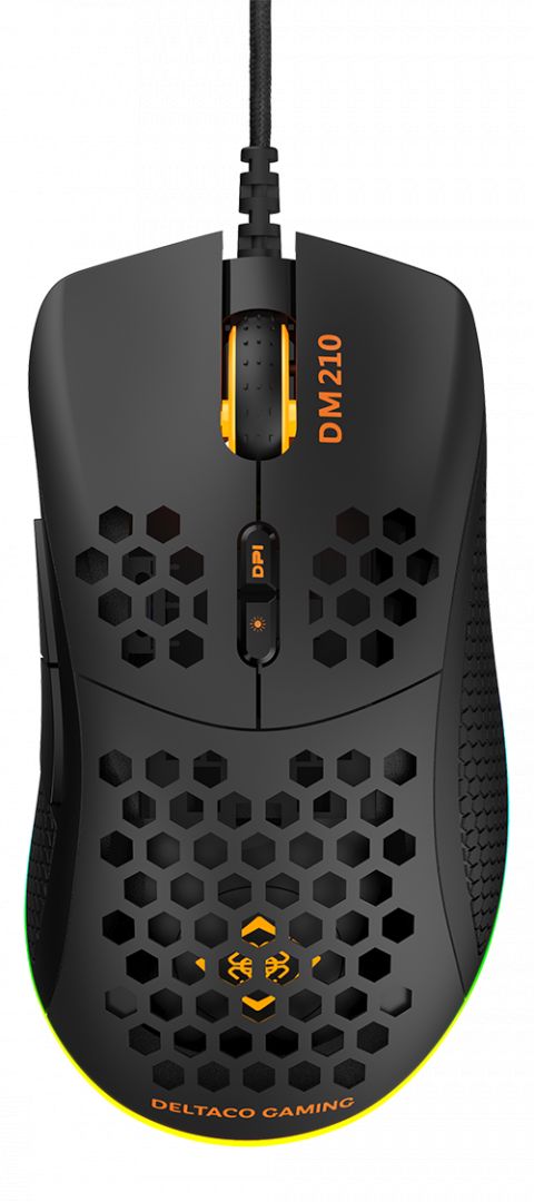 Deltaco GAM-108 DM210 Ultra Light gaming mouse Black