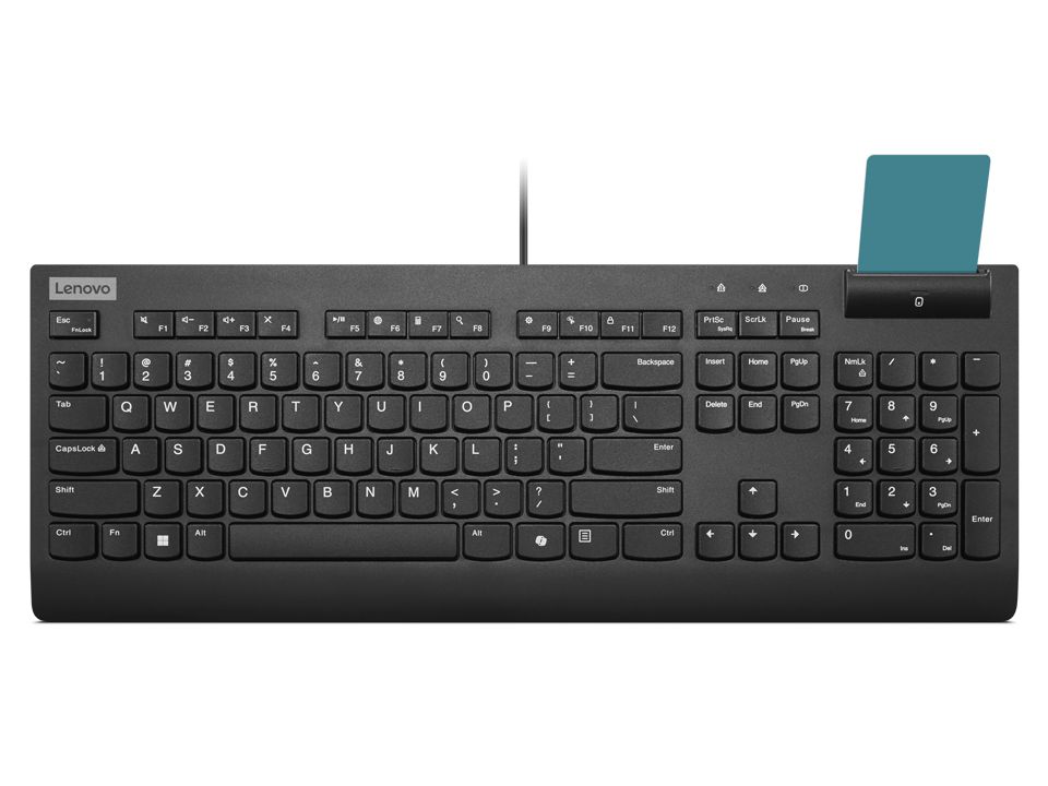 Lenovo Smartcard Wired Keyboard II Black HU