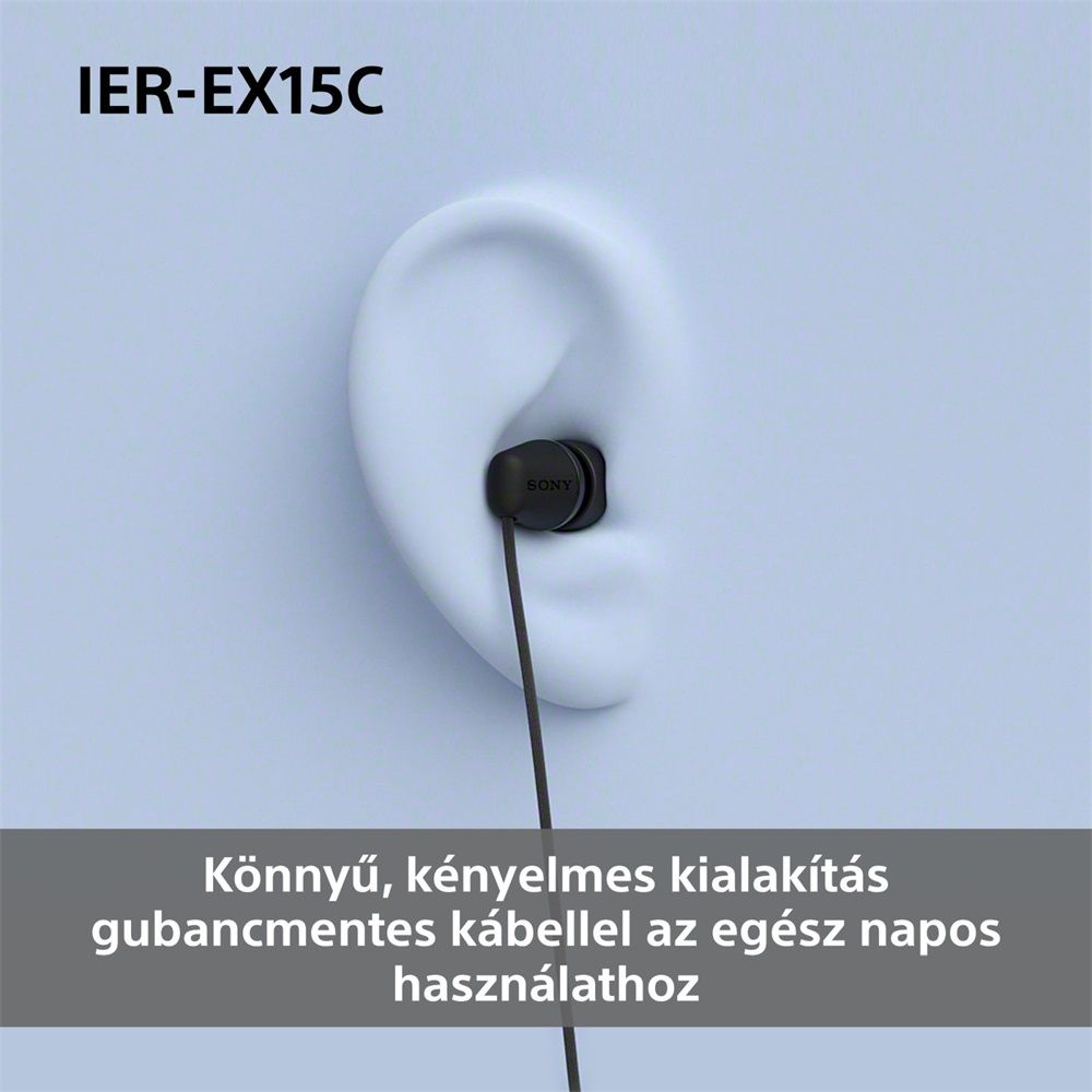 Sony IER-EX15C Headset Black