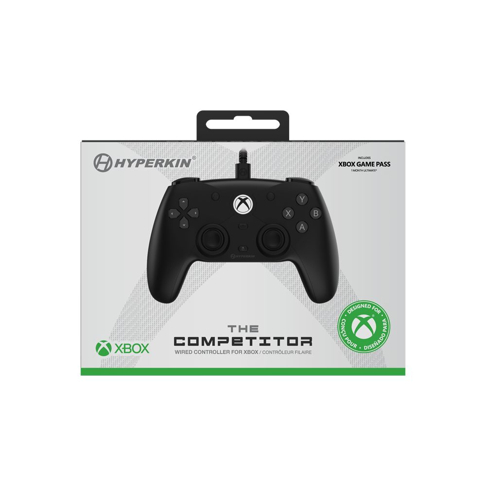 HYPERKIN  Competitor Wired Gamepad Black