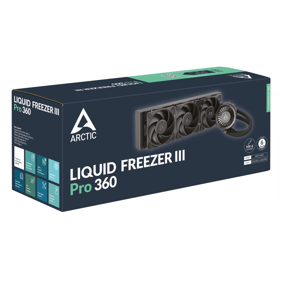 Arctic Liquid Freezer III Pro 360 Black