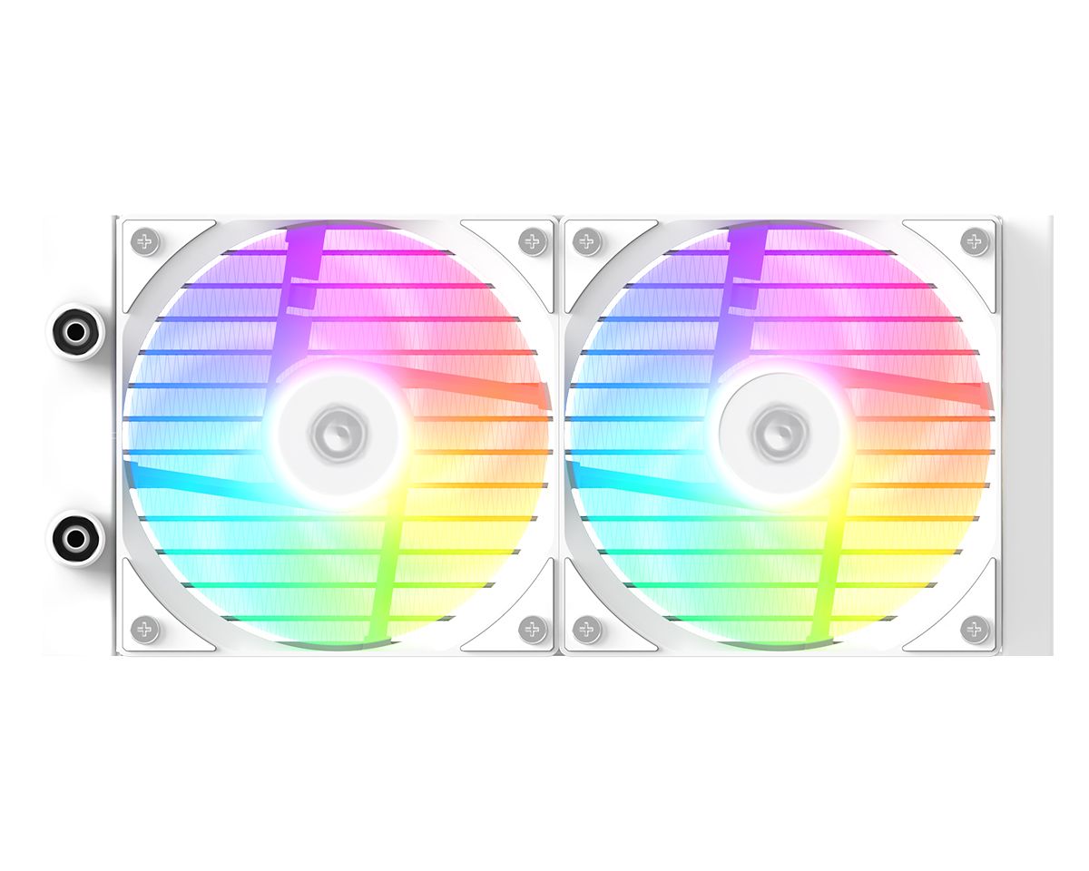 ID-COOLING FX240 LCD WHITE