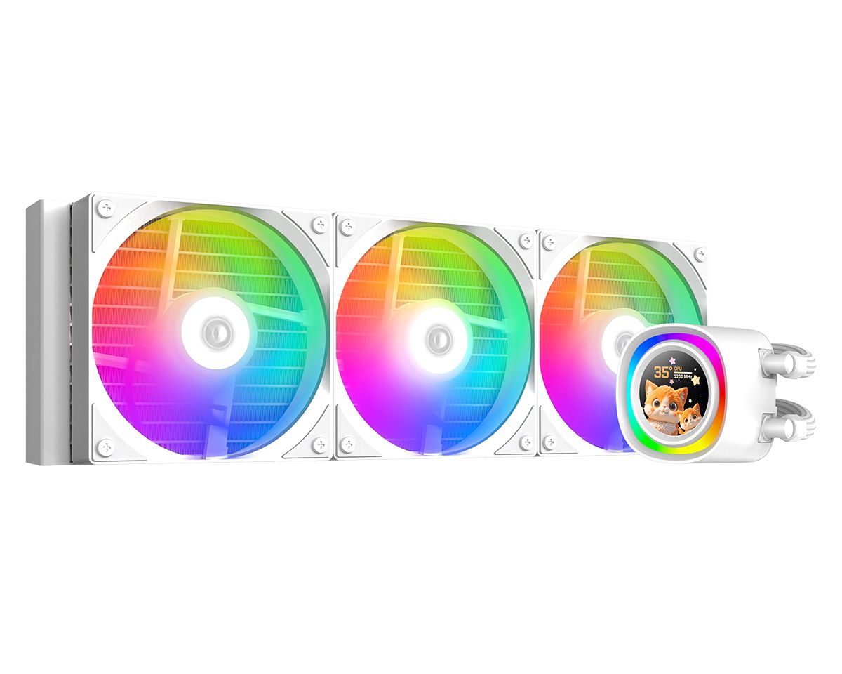 ID-COOLING FX360 LCD WHITE