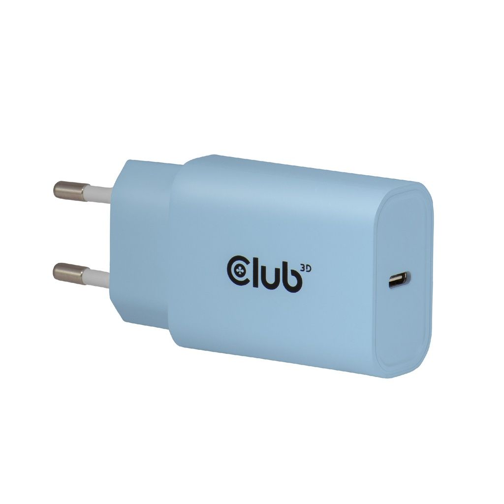 Club3D USB-C Charger 30W Blue (2-Pack)