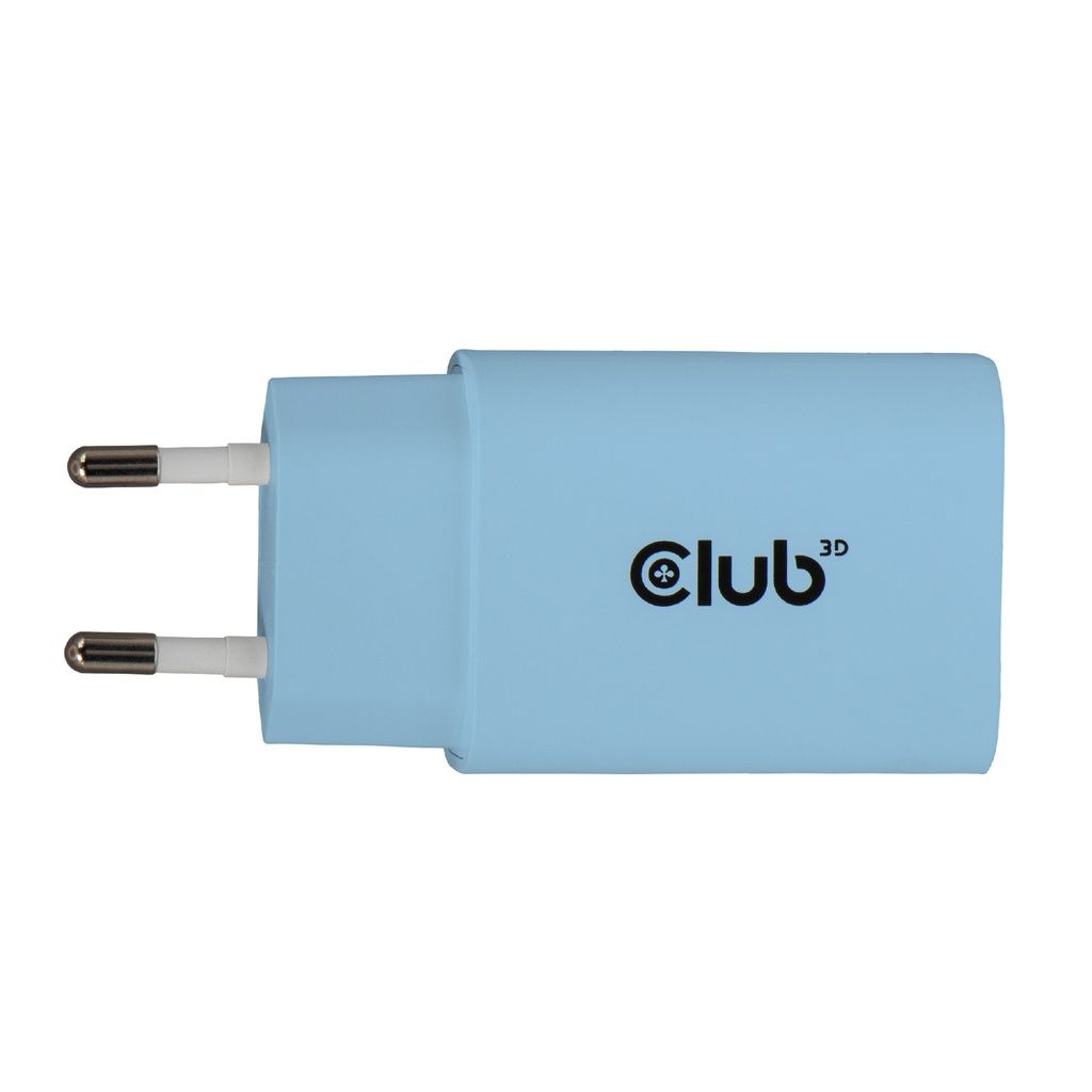 Club3D USB-C Charger 30W Blue (2-Pack)