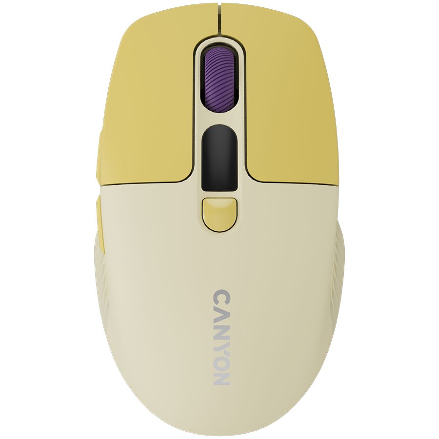 Canyon CNS-CMSW26Y Wireless Bluetooth Mouse Yellow