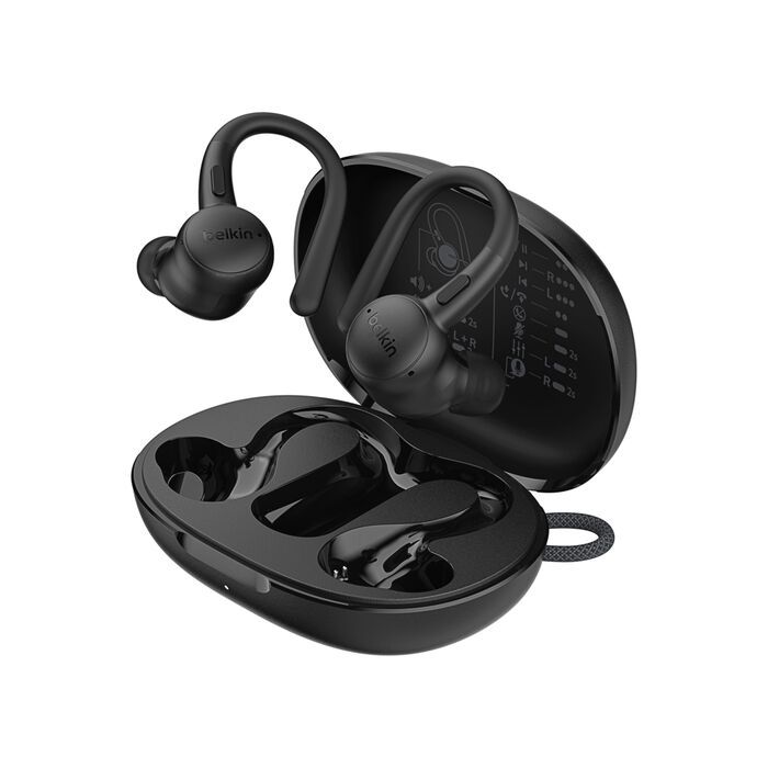 Belkin SoundForm ActiveFit True Wireless Earbuds Black