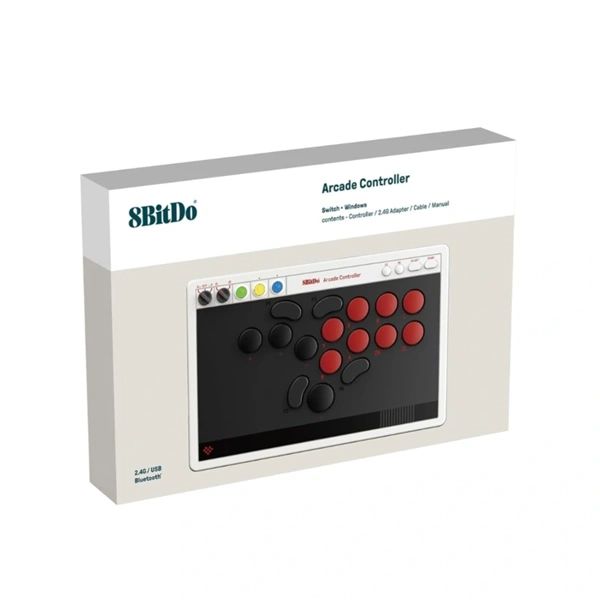 8BitDo Arcade Stick All Button Wireless Gamepad Black