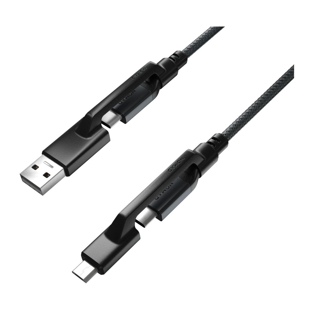 Nomad Universal Kevlar Cable USB-C 0,3m Carbide