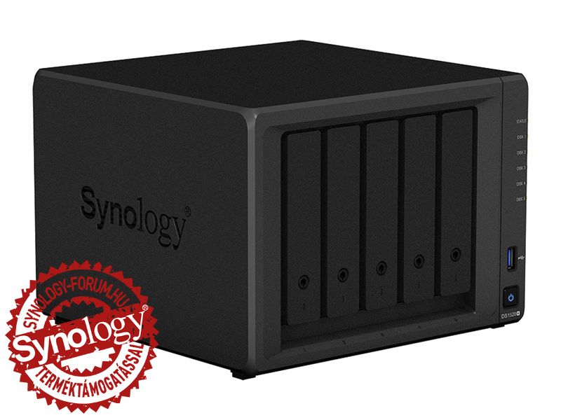 Synology NAS DS1520+ (8GB) (5 HDD) HU