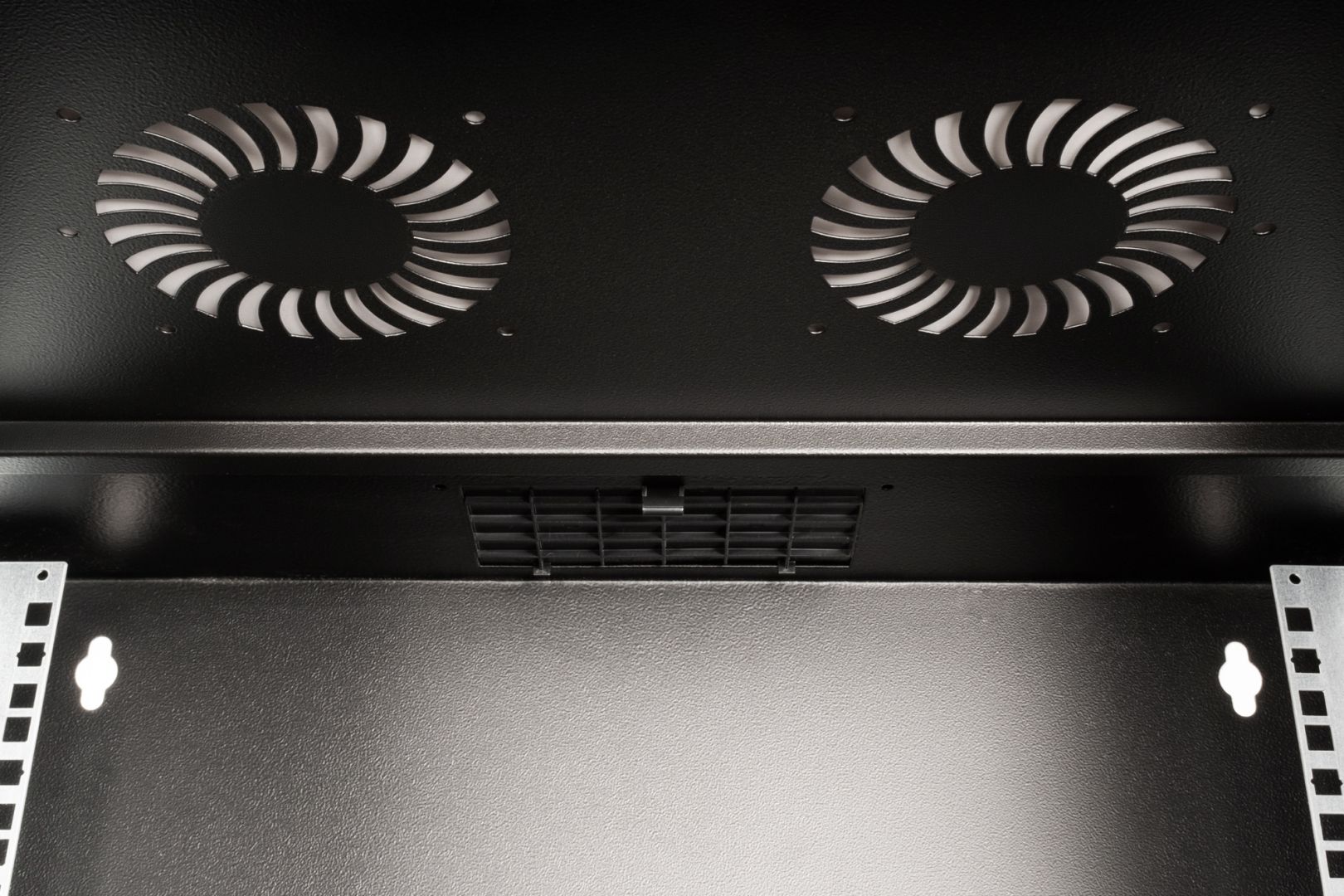 Digitus DN-49205 Falra szerelhető Rackszekrény Black