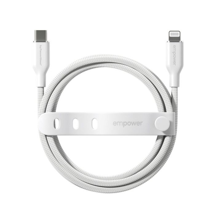 PanzerGlass 60W USB-C to Lightning USB 2.0 cable 1,2m White