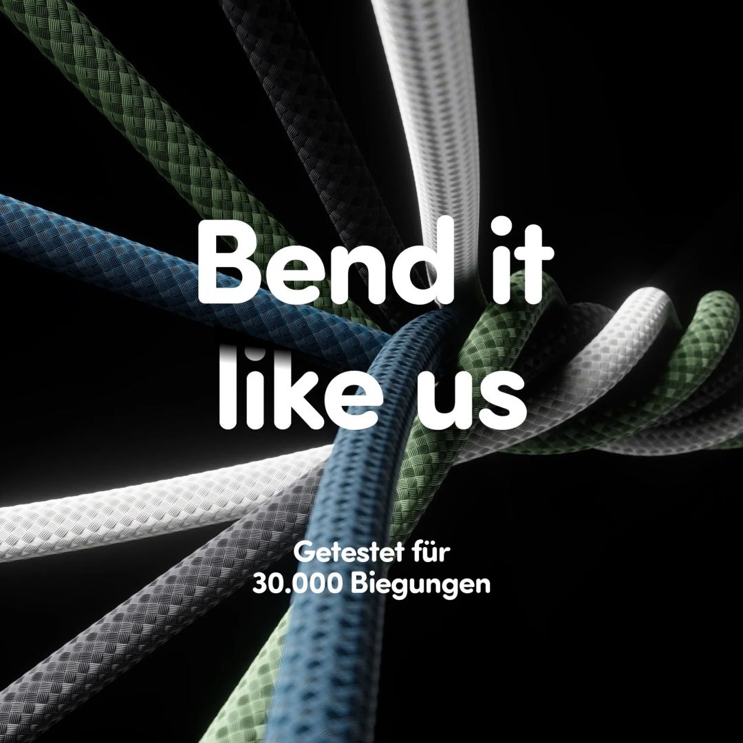 PanzerGlass 60W USB-C to USB-C USB 2.0 cable 1,2m Black