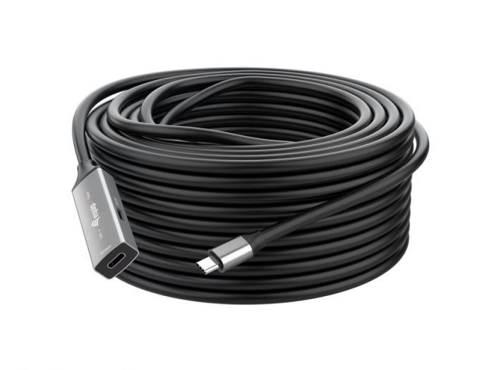 EQuip USB-C to C Active extension cable 5m Black