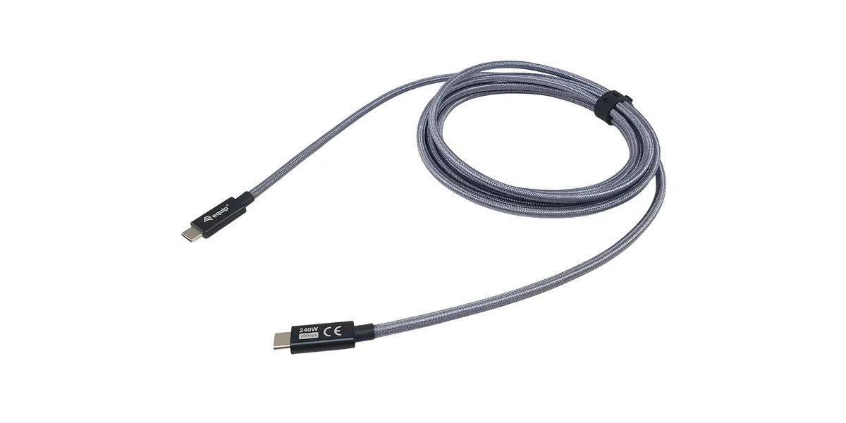 EQuip USB 3.2 Gen 2x2 C to C Cable 3m Black