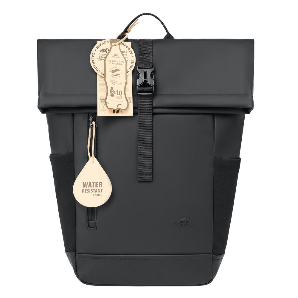 RivaCase 7826 ECO 17L Roll top Notebook Backpack 14