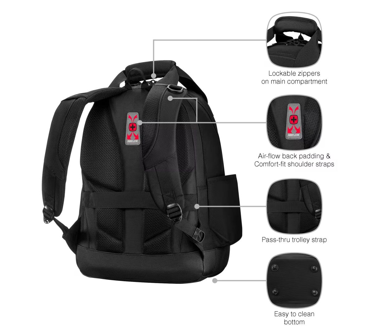 Wenger Tool Advanced Notebook Backback 16