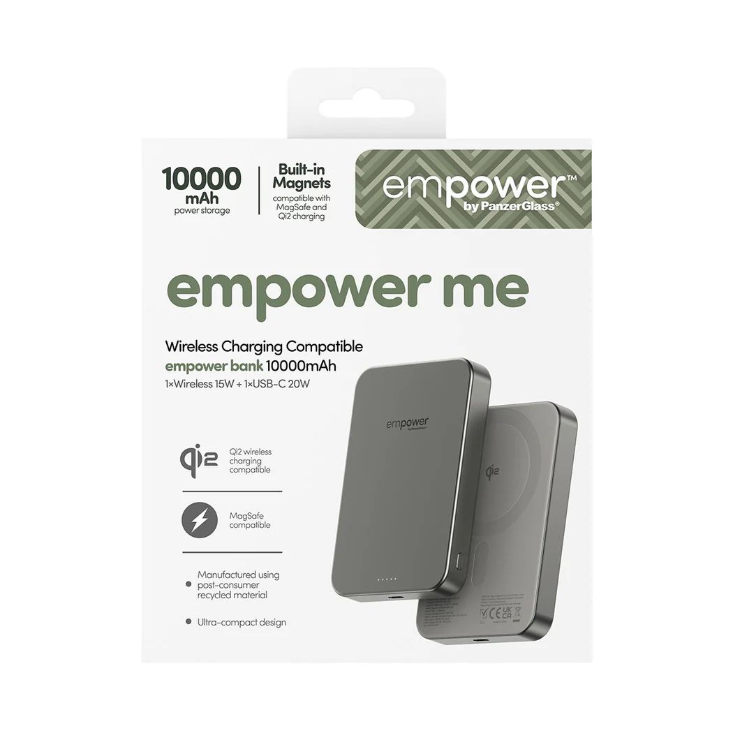 PanzerGlass empower 10000mAh PowerBank Titanium