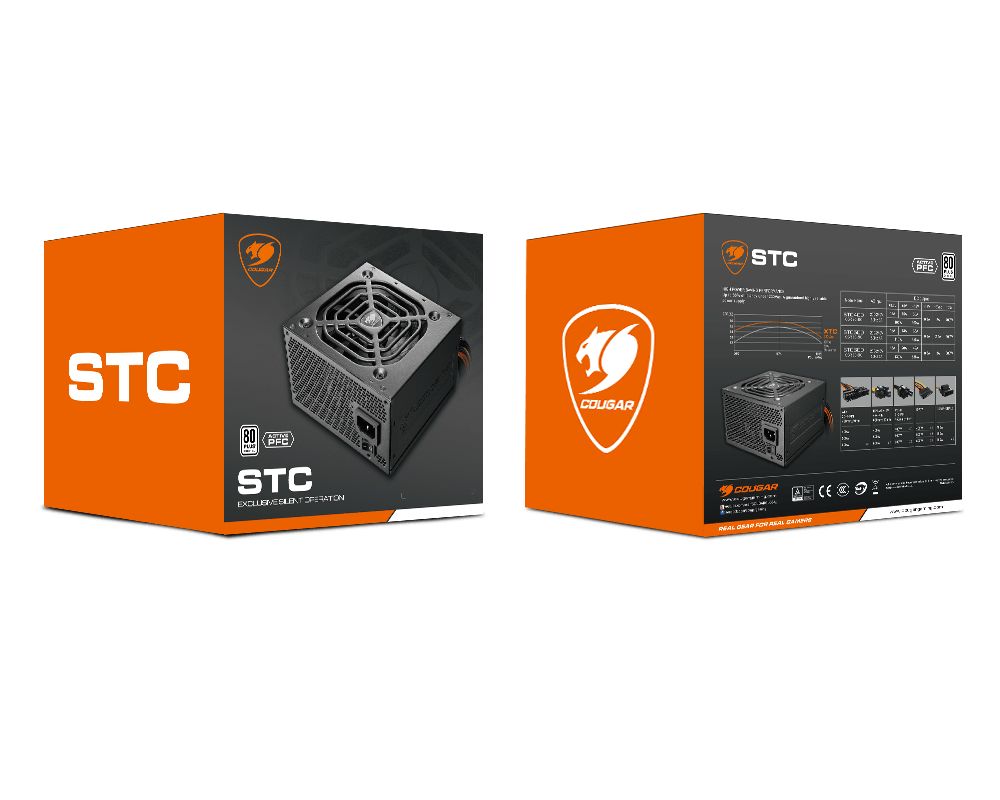 Cougar 500W 80+ White STC500