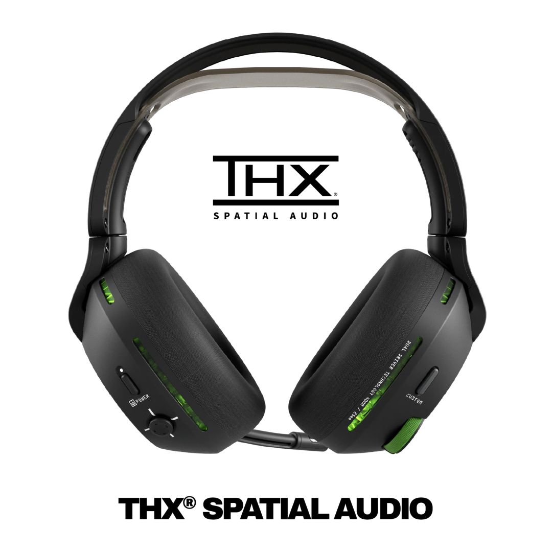 Skullcandy Crusher PLYR 720 Bluetooth Gamer Headset Black/Green