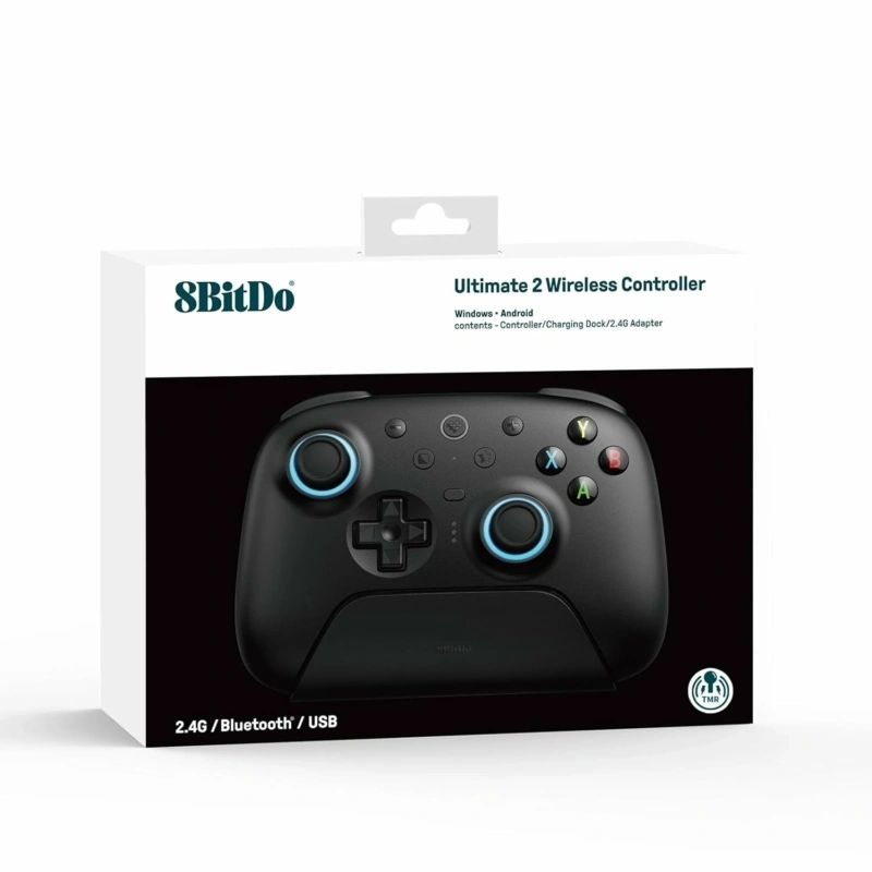 8BitDo Ultimate 2 Bluetooth Gamepad Black