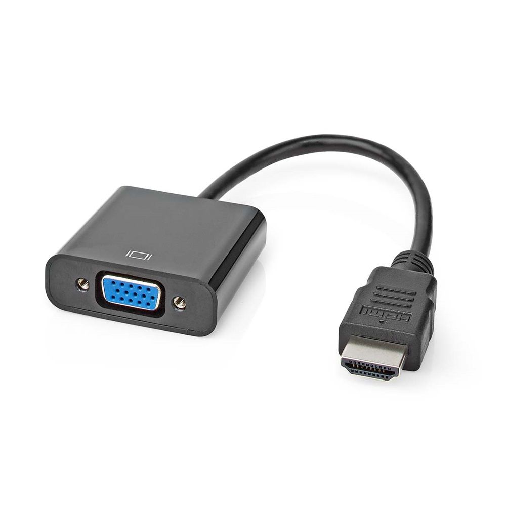 Nedis HDMI - VGA adapter Black