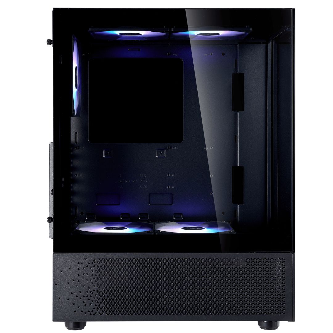 A-Data XPG Invader X Mini Tempered Glass Black